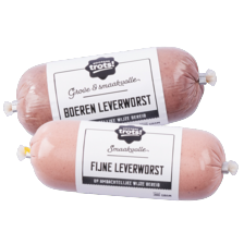 Noordertrots fijne leverworst of boeren leverworst
